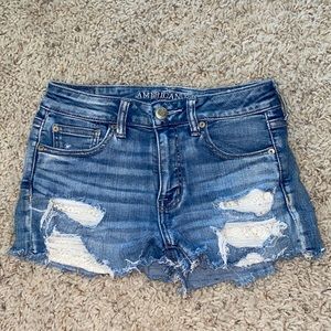 American Eagle Lace Pocket Hi Rise Shortie